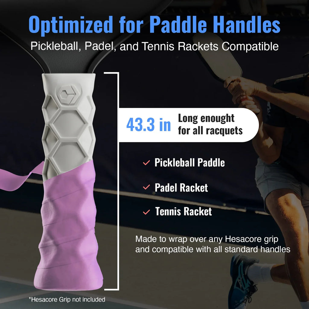 Hesacore Hesatac Pickleball Paddle Overgrip – Pink