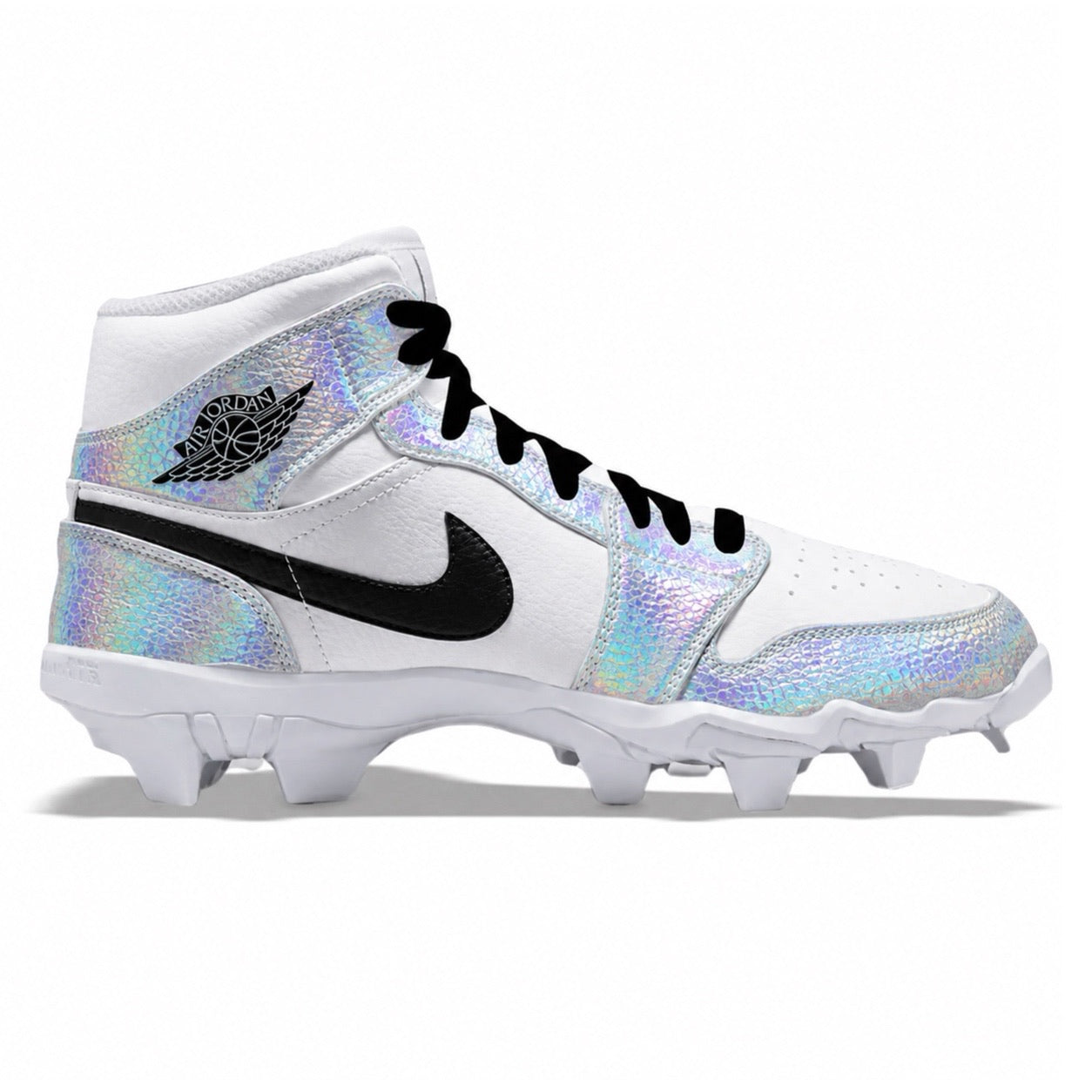 "Holographic" Jordan 1 Kids' Multisport Cleats