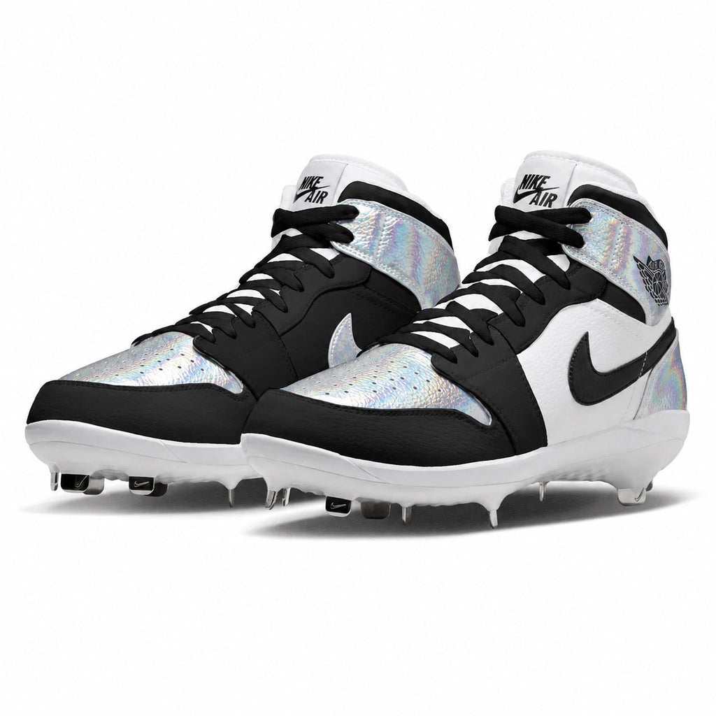 "Holographic Toe" Jordan 1 Retro Cleats