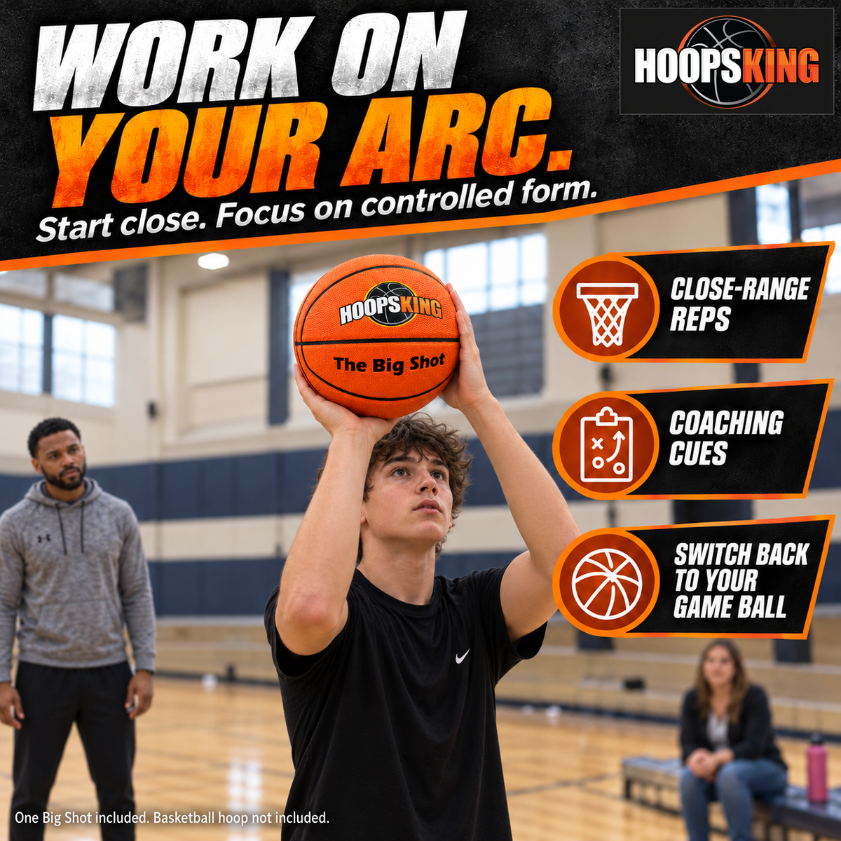 Big Shot 33" Training Basketball w- Training Video