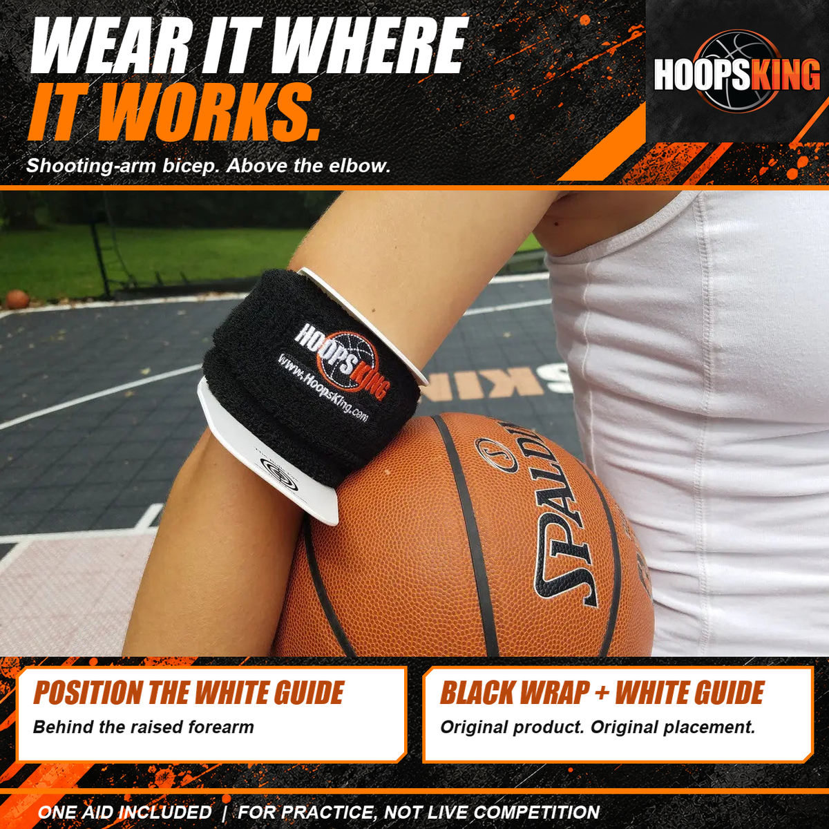 Bulls Eye Basketball Shooting Aid