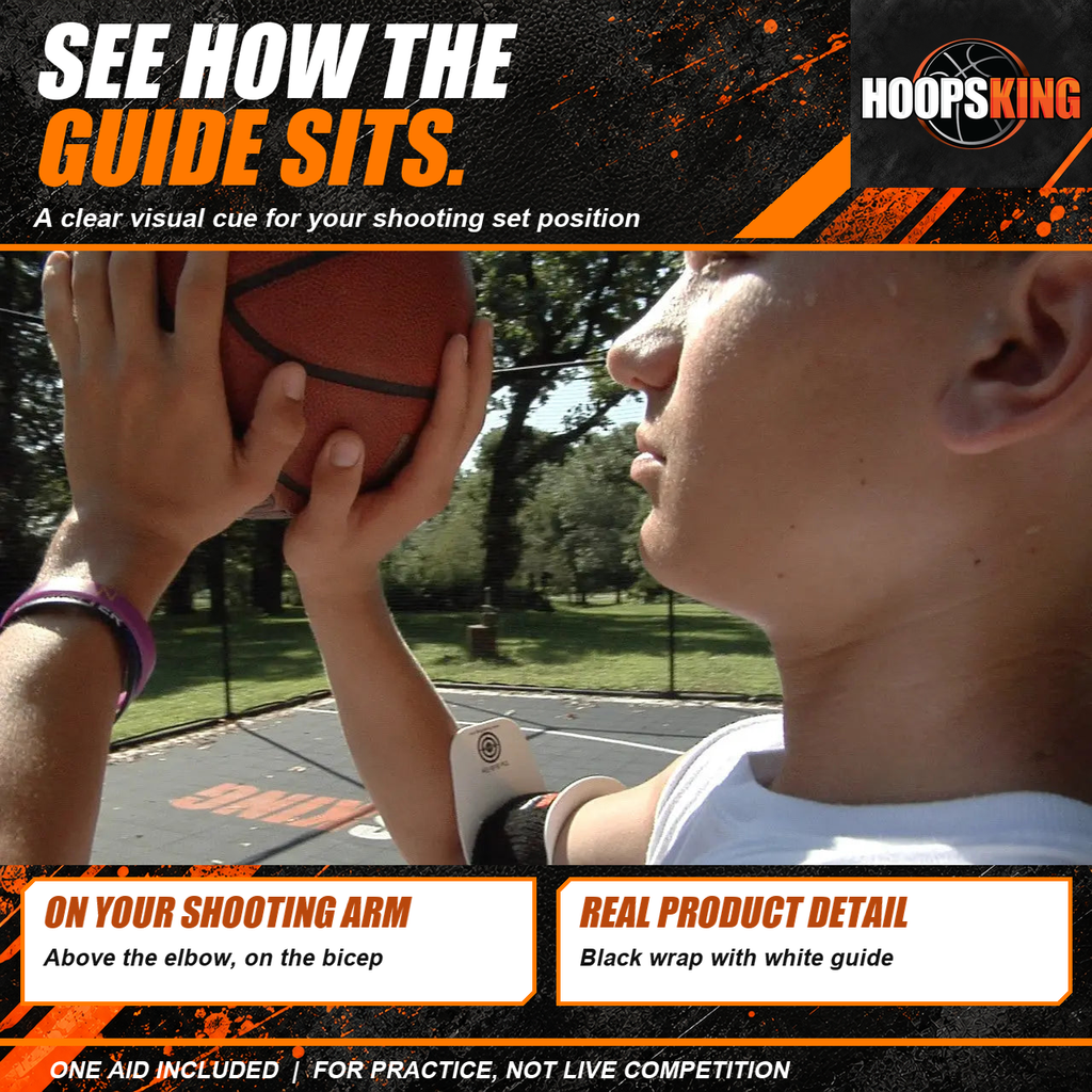 Bulls Eye Basketball Shooting Aid