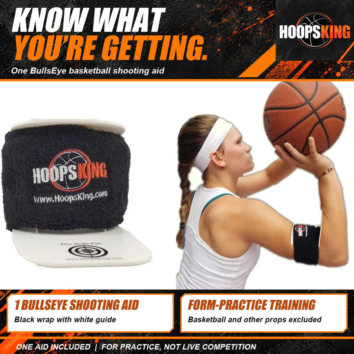 Bulls Eye Basketball Shooting Aid