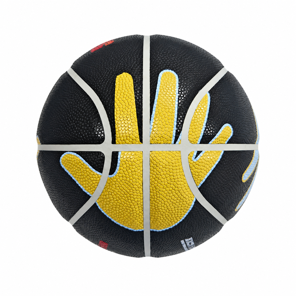 Hands on Shooter Basketball w- Hand Placement