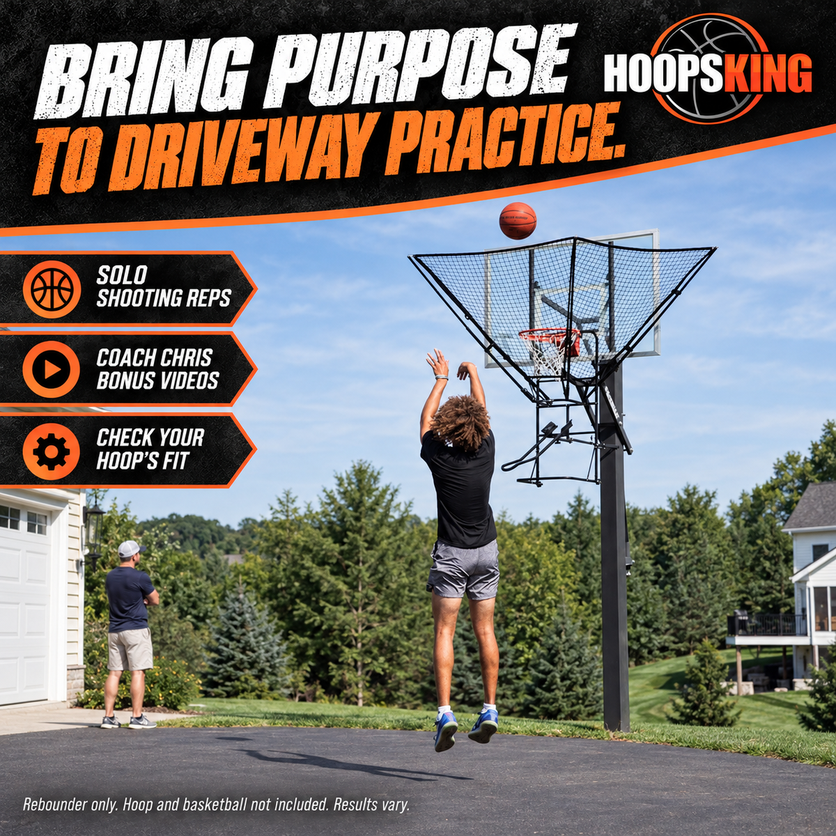 IC3 Basketball Shooting Machine Rebounder