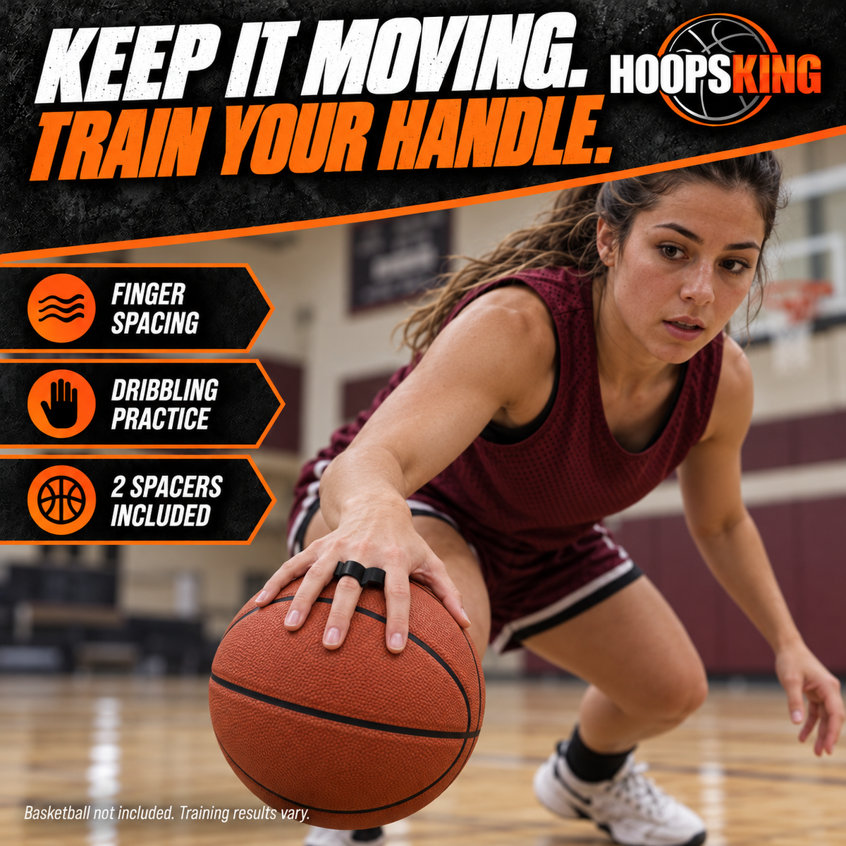 Basketball Shot Finger Spacer Training Aid