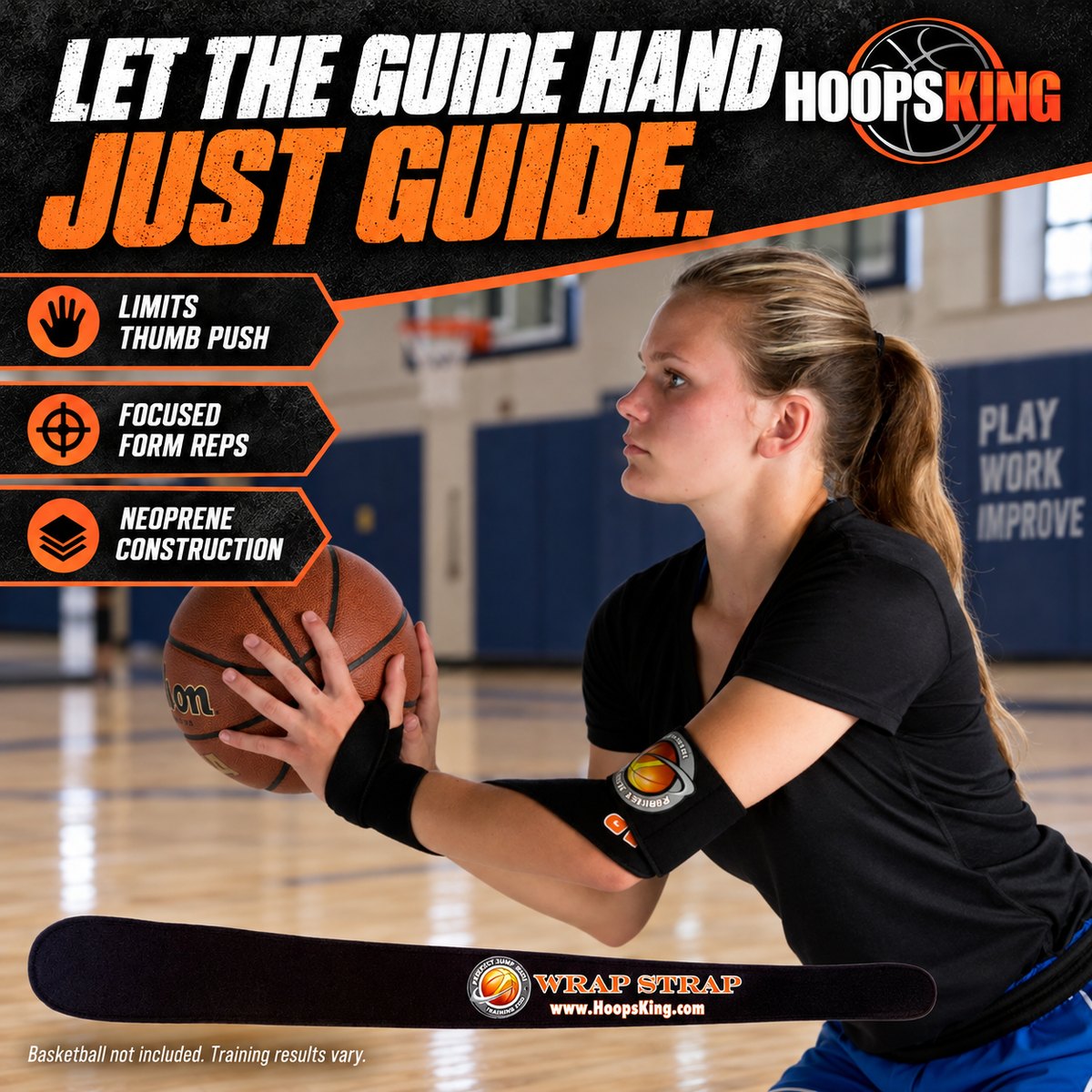 Wrap Strap (Off Hand) | Basketball Shooting Aid