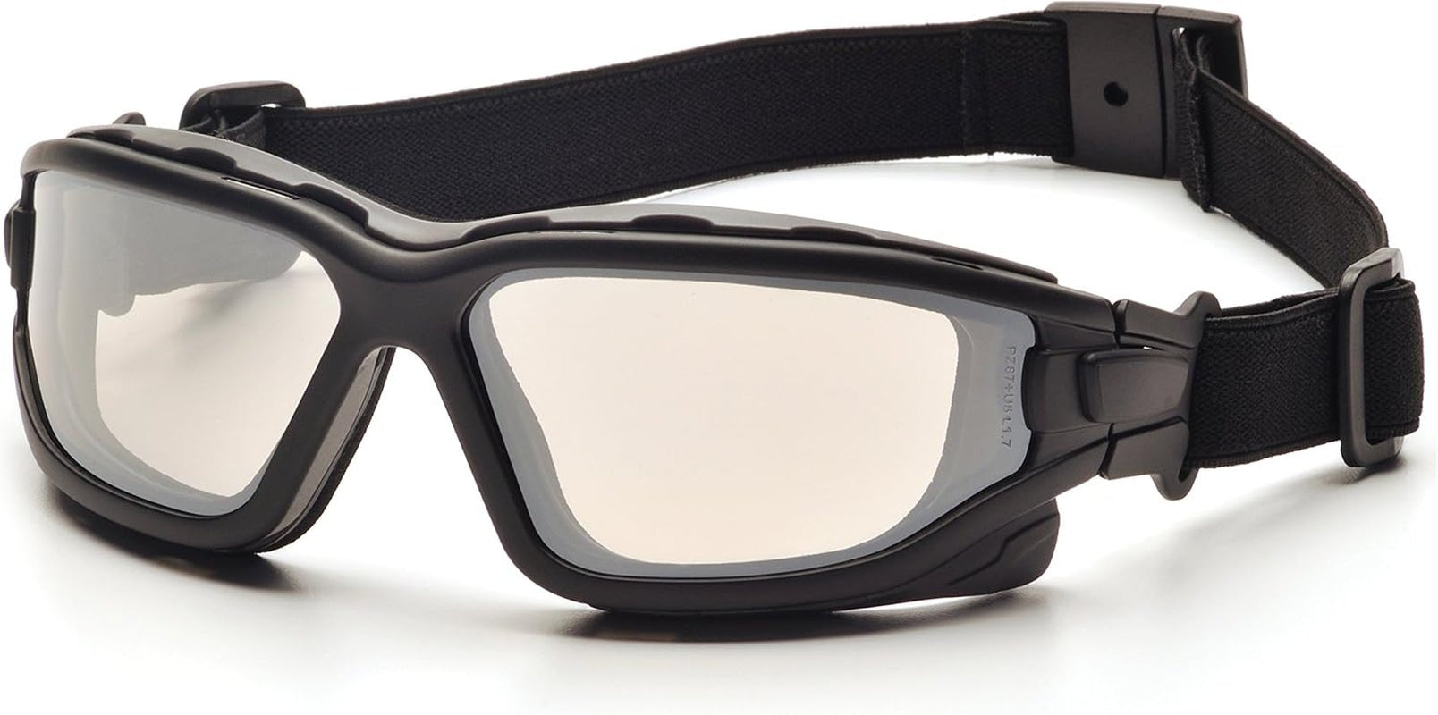 I-Force Sporty Dual Pane Anti-Fog Goggles with Black Frame and Clear Anti-Fog Lens