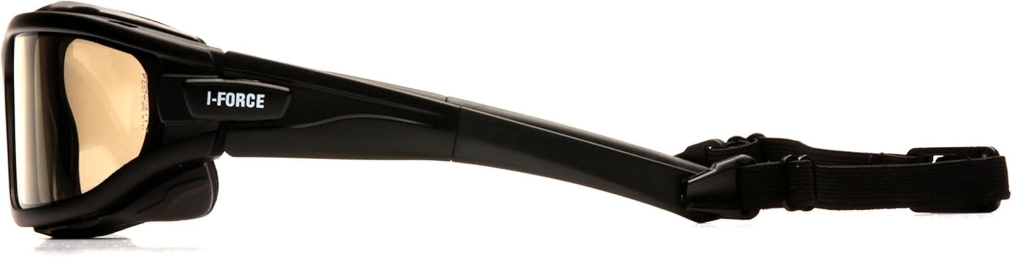 I-Force Sporty Dual Pane Anti-Fog Goggles with Black Frame and Clear Anti-Fog Lens