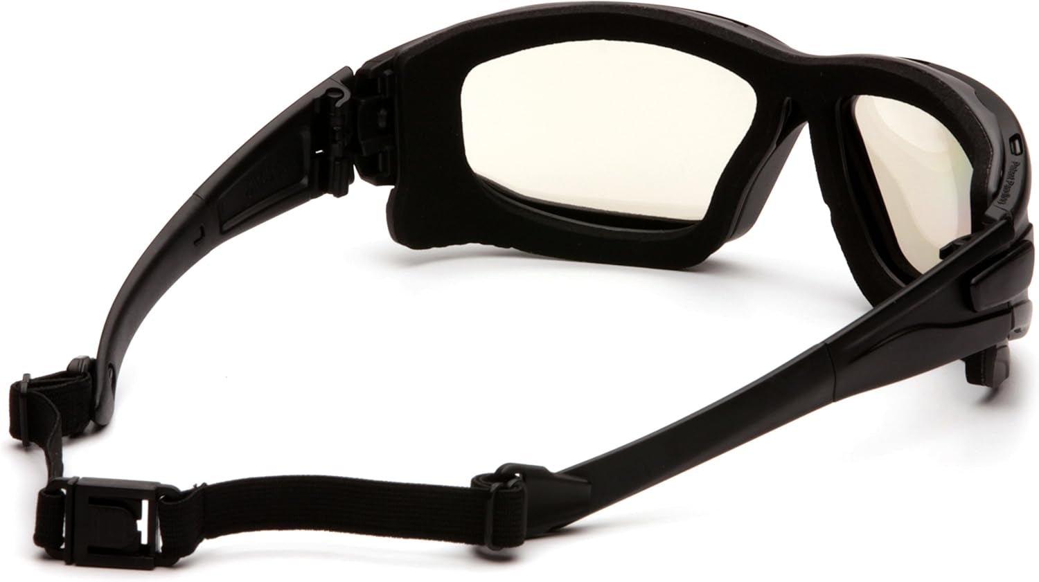 I-Force Sporty Dual Pane Anti-Fog Goggles with Black Frame and Clear Anti-Fog Lens