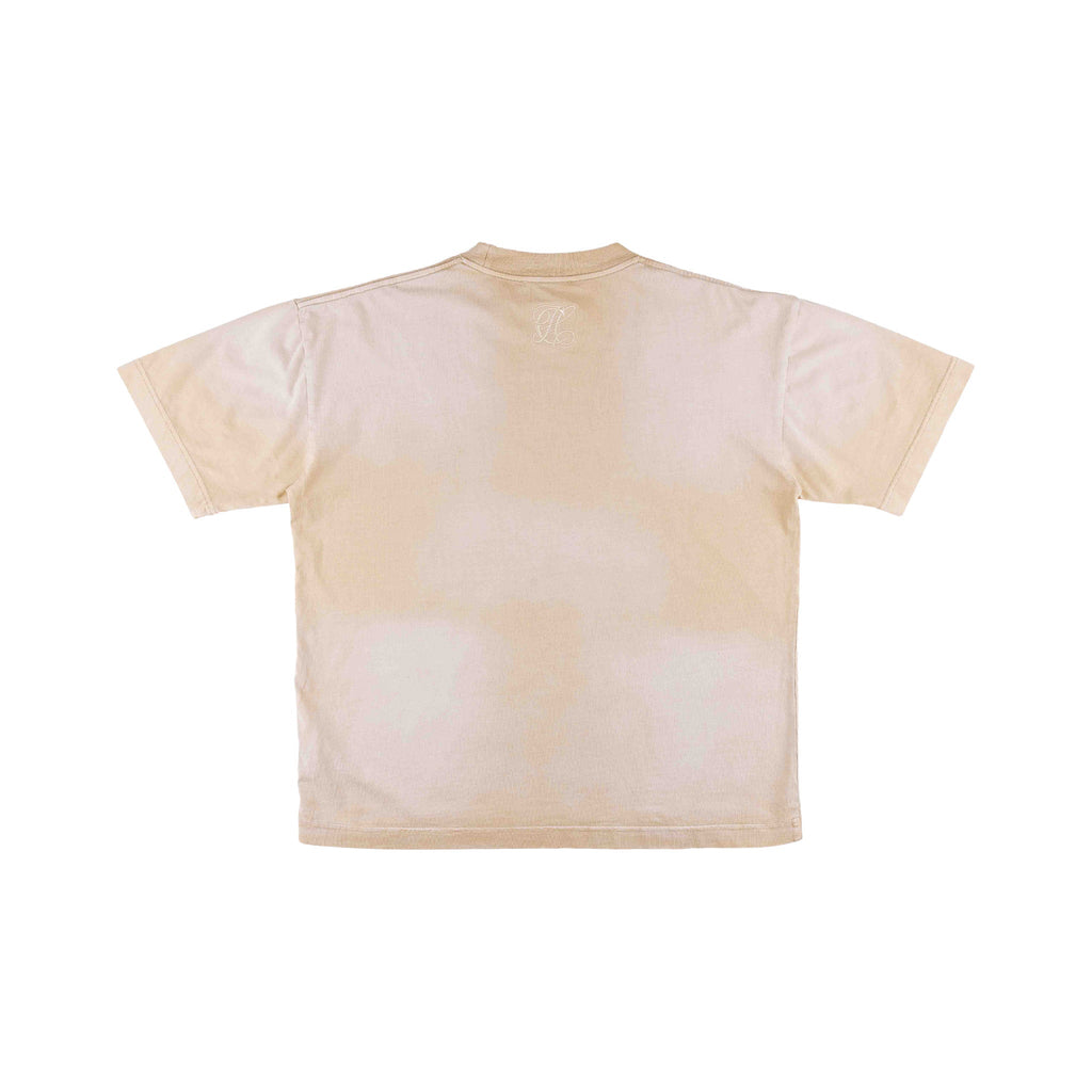 Common Hype Tonal Cropped Tee Vintage Ivory