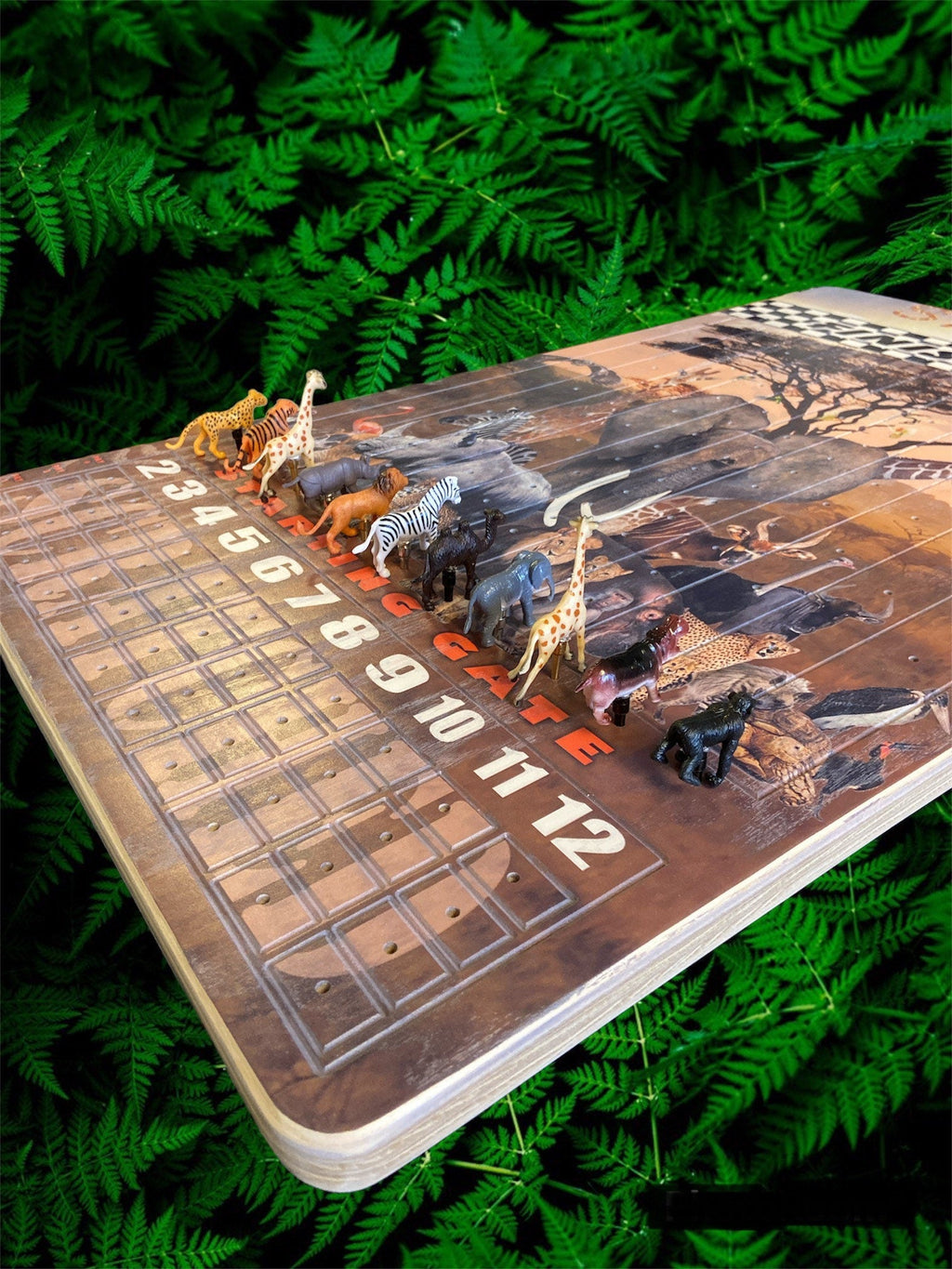 Safari Theme Horse Race Game