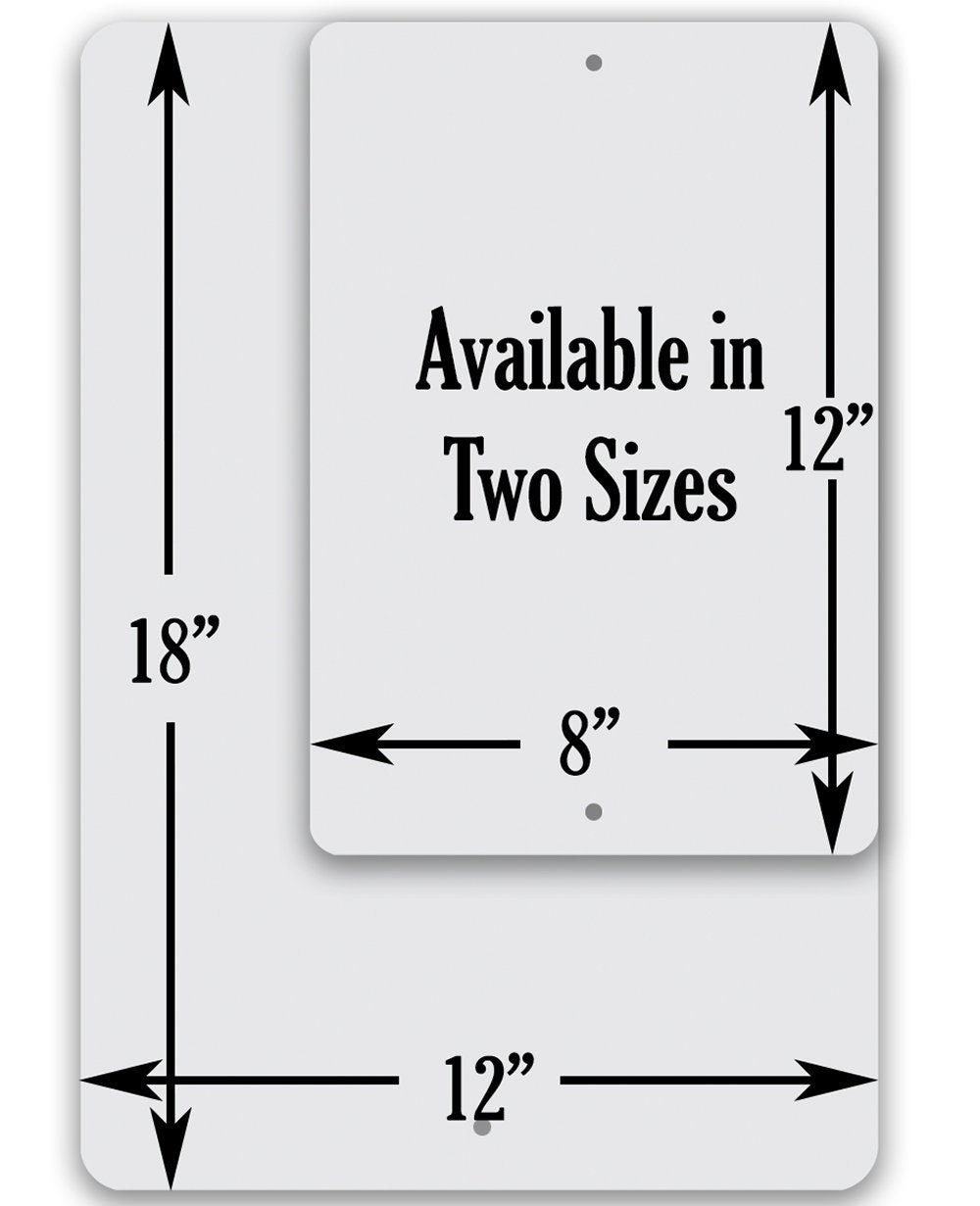 Cornhole Rules - Metal Sign