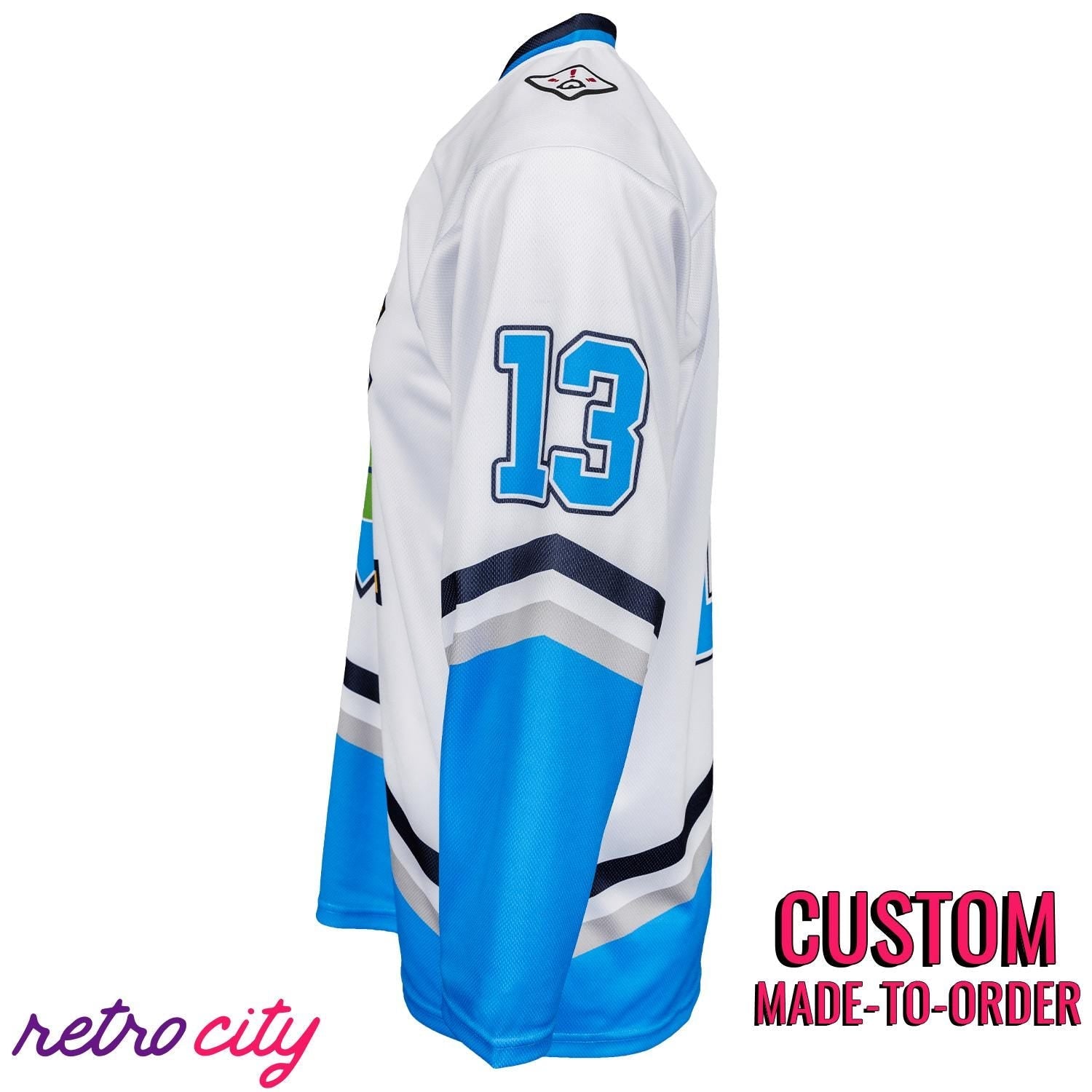 Monstropolis Monsters Hockey Jersey Sweater (White)