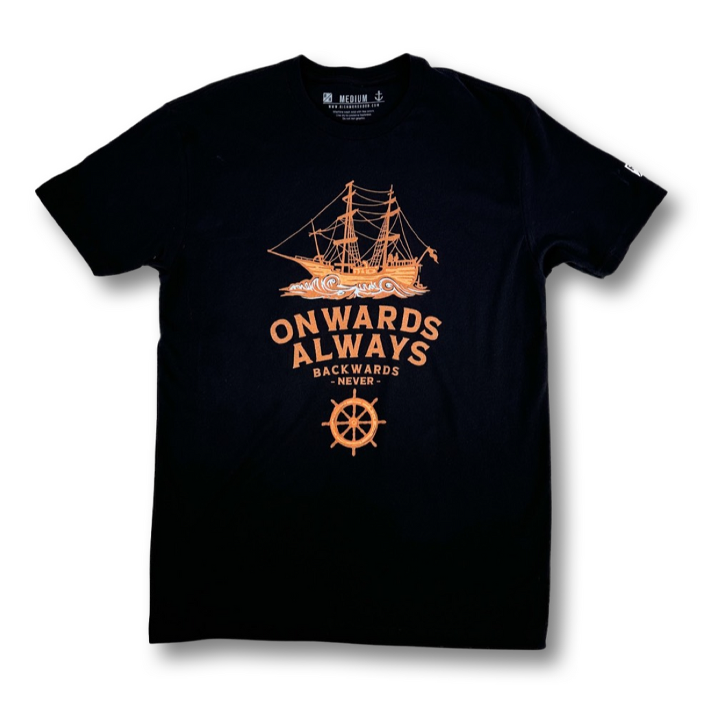 Onwards Always T - Black