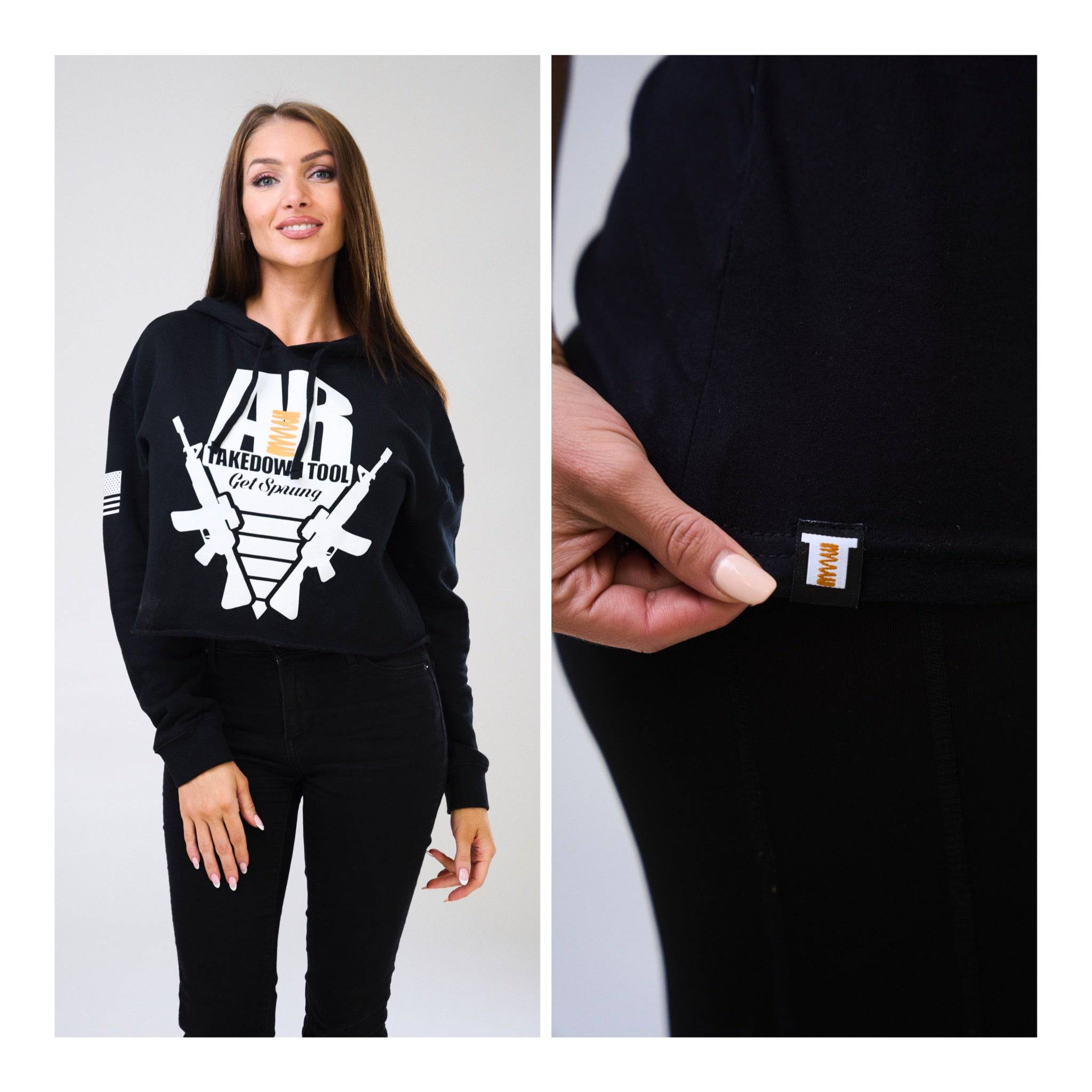 Get Sprung Authentic V3 The TAKEDOWN unisex black Sweatshirt xs-xxxl