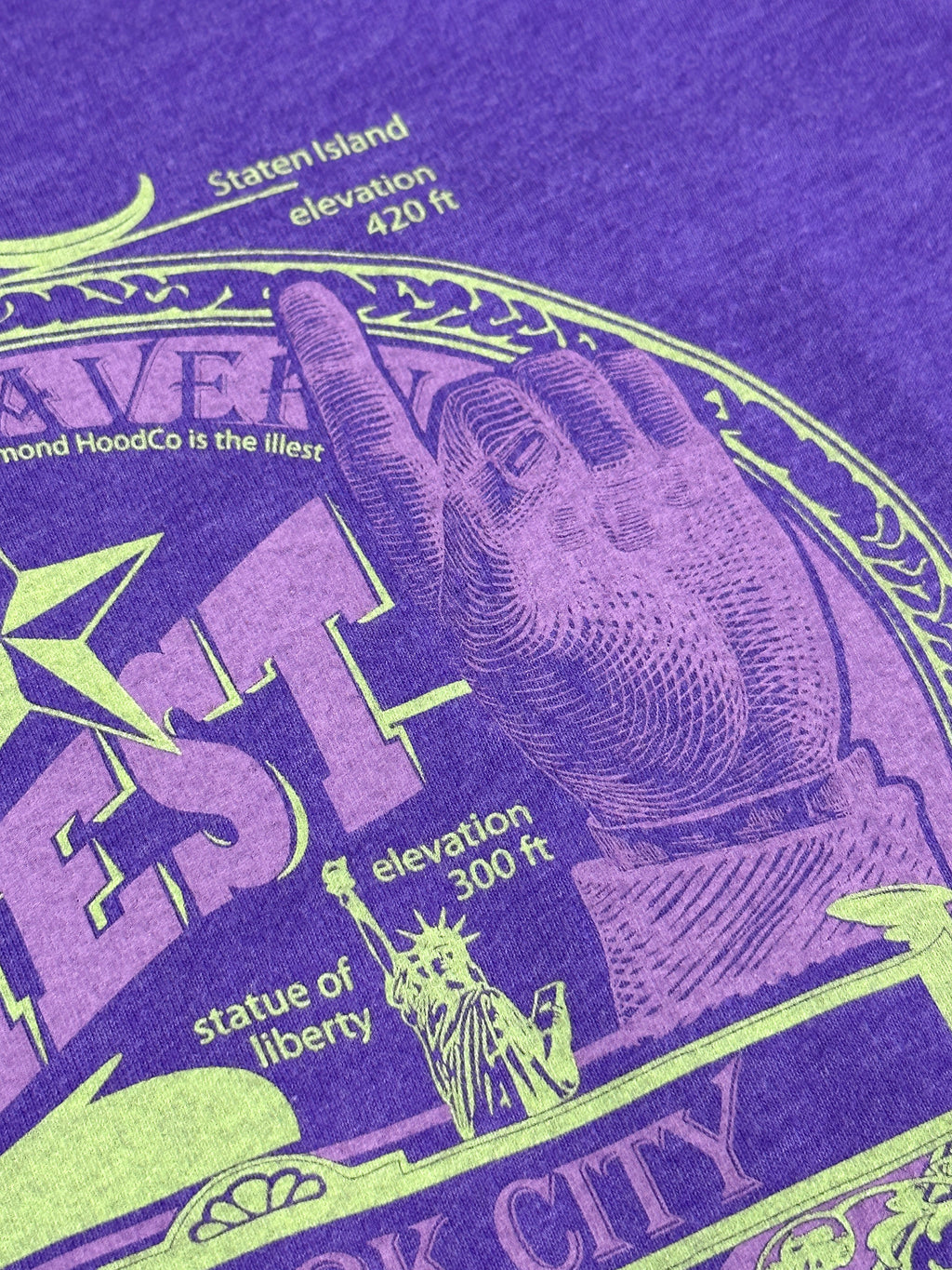 Highest In NYC T - Purple