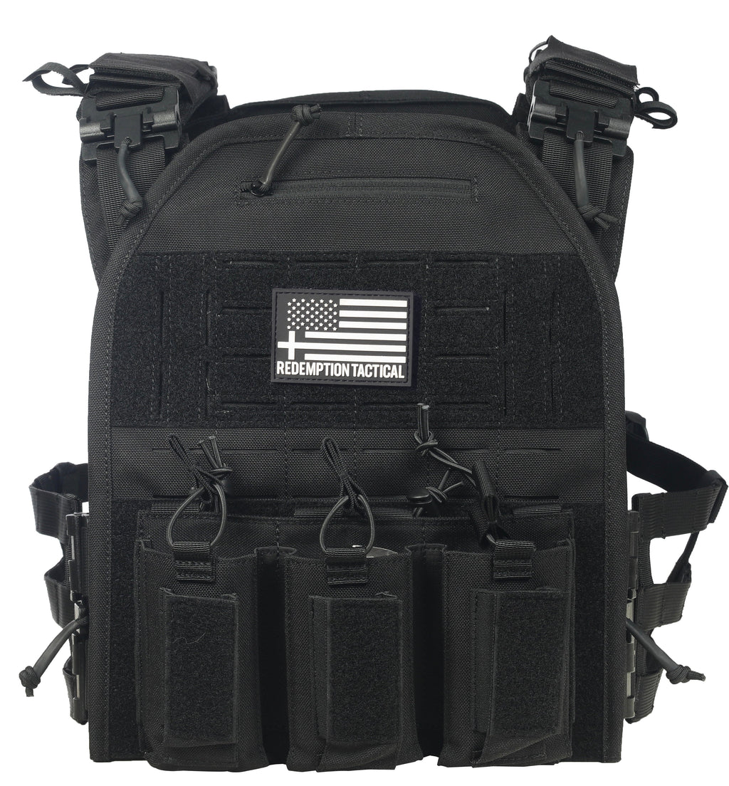 BIG BOY Crusader 2.0 XL Armor COMBO PACKAGE LIGHTWEIGHT LEVEL IV (2) XL Ceramic Front/Back Plates