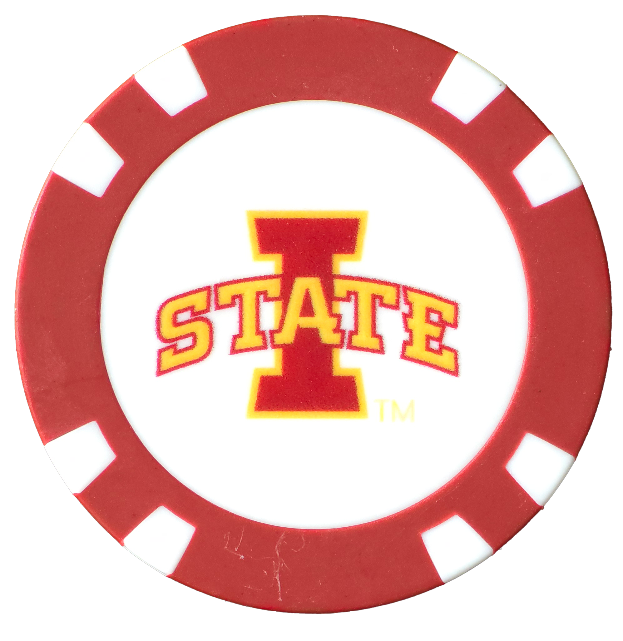 Officially Licensed Iowa State Cyclones Poker Chip Ball Marker