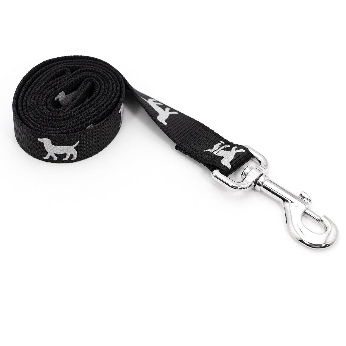 Jeffers Reflective Hound Series Nylon Dog Leash, 4 ft Long