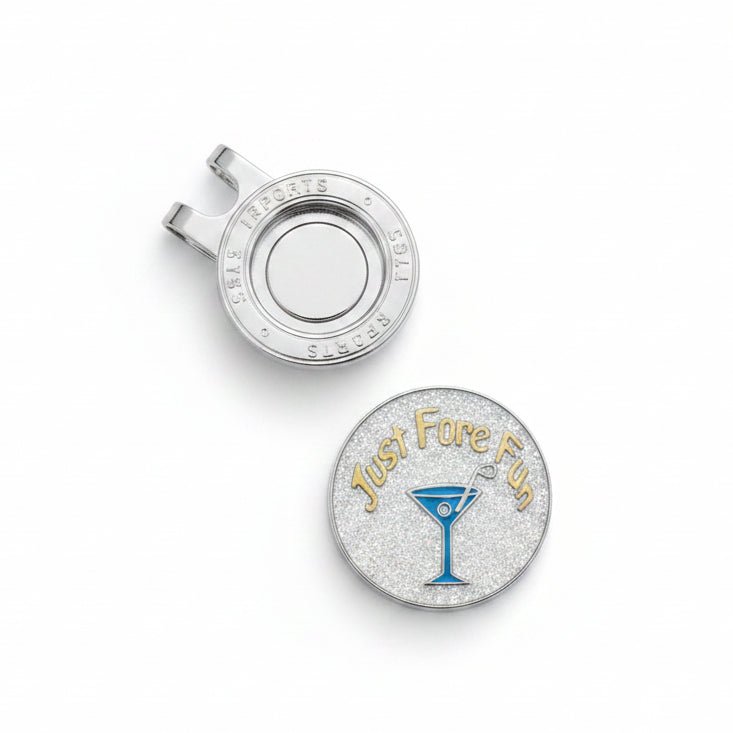 Just Fore Fun Golf Ball Marker