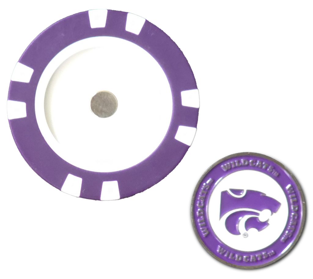 Officially Licensed Kansas State Wildcats Poker Chip Ball Marker
