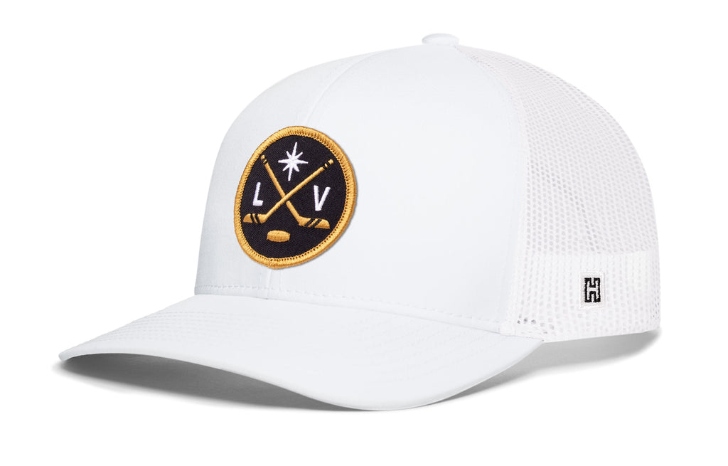 Las Vegas Hockey Trucker Hat  |  LV X Snapback