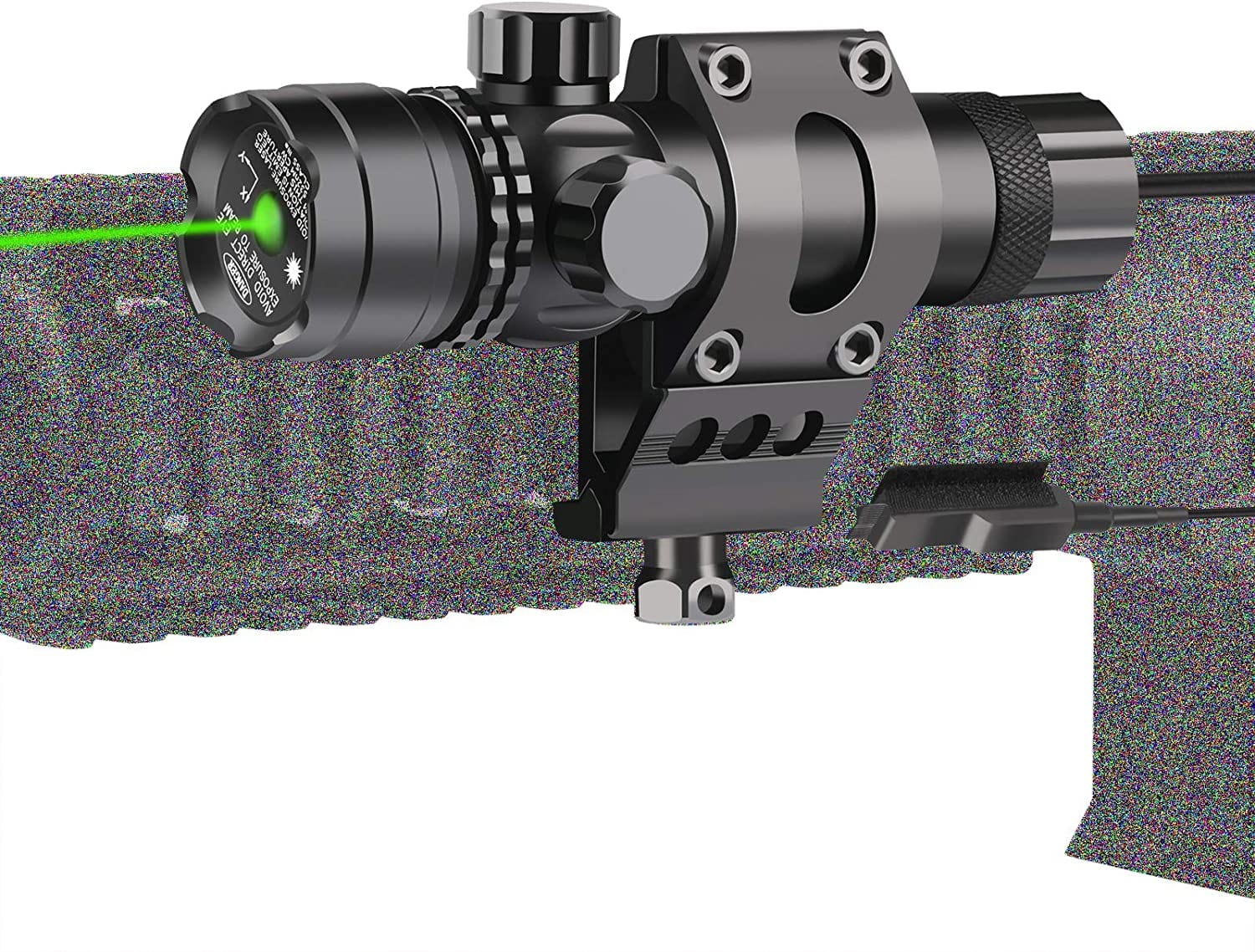 Green/Red Laser with 20mm Mount and Pressure Switch