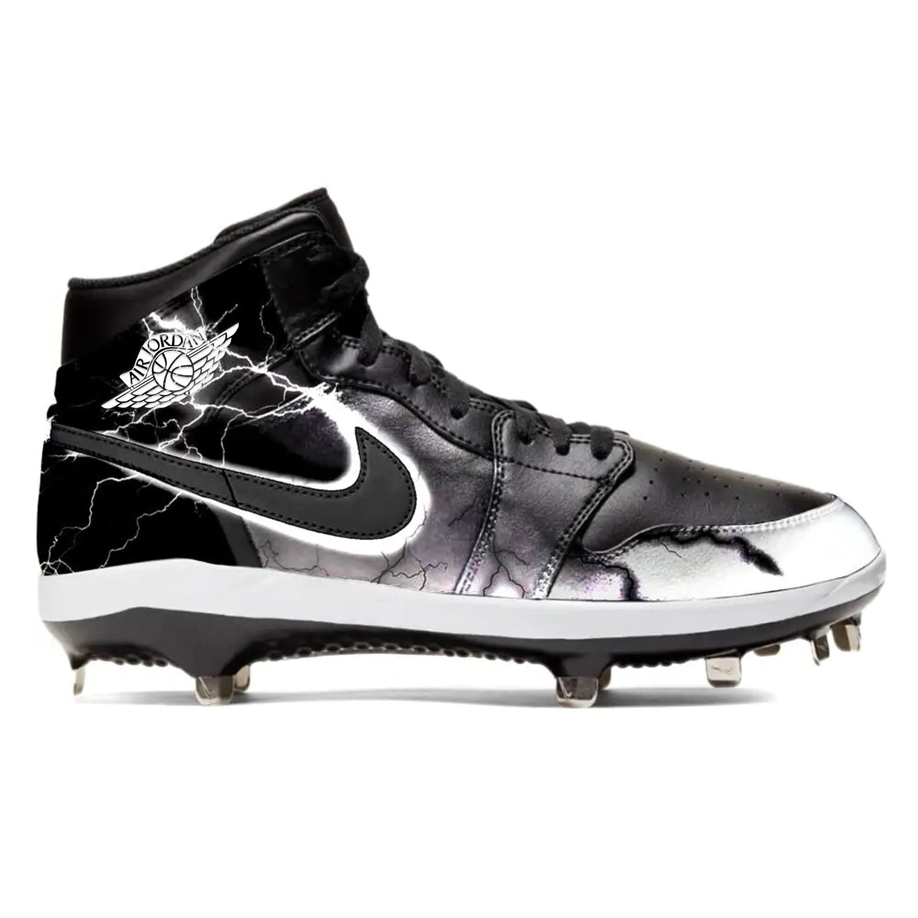 "Lightning" Jordan 1 Retro Cleats