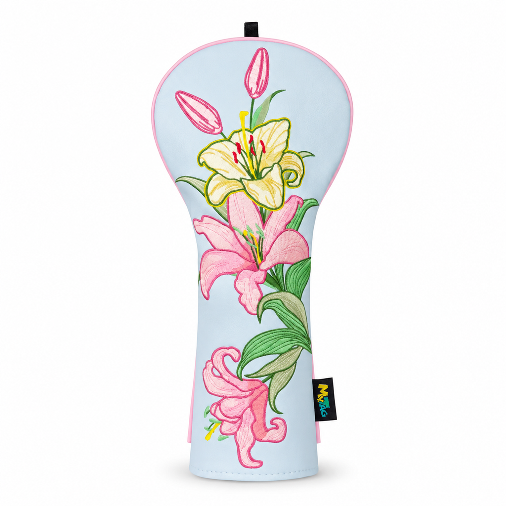 Lily Light Blue Golf Headcovers