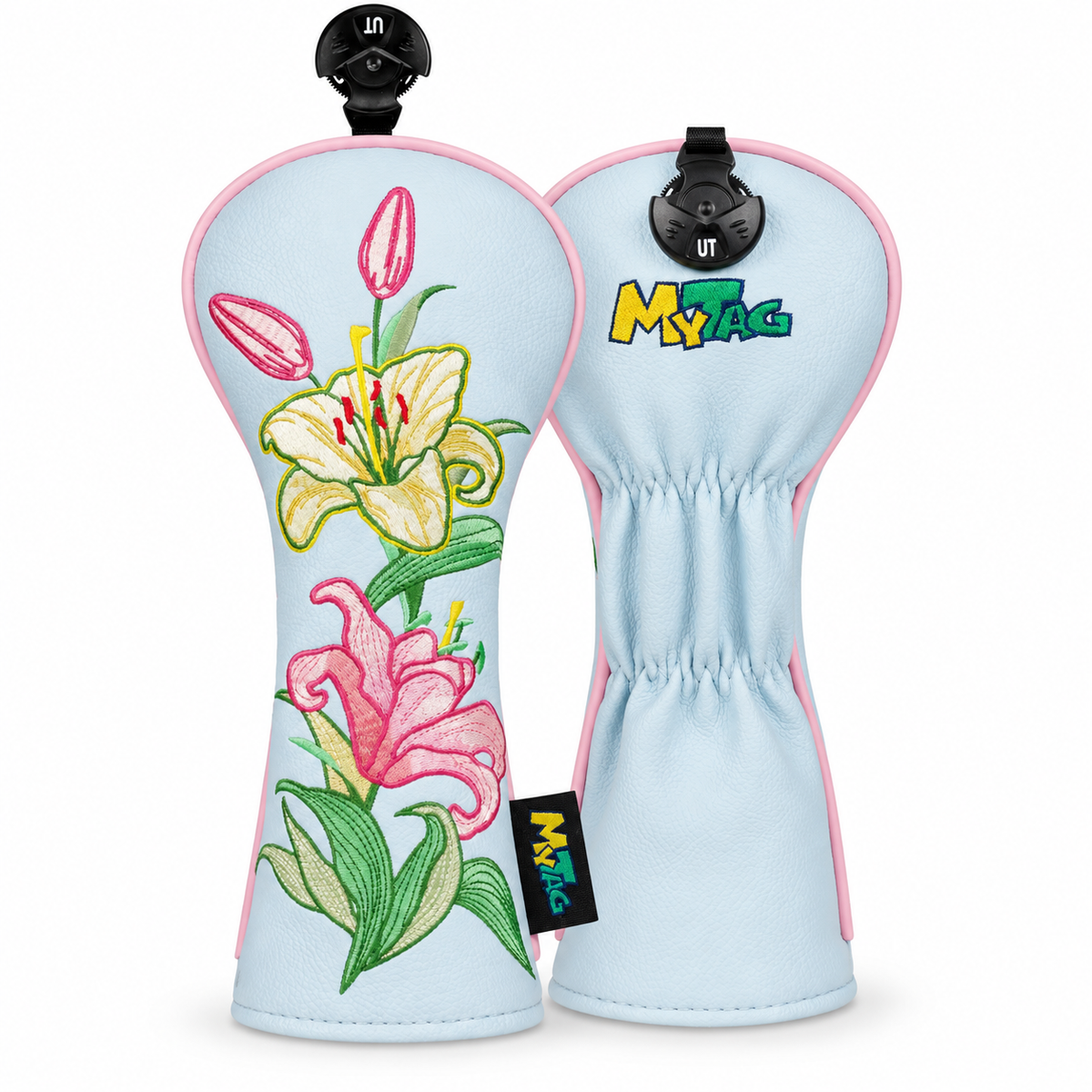 Lily Light Blue Golf Headcovers