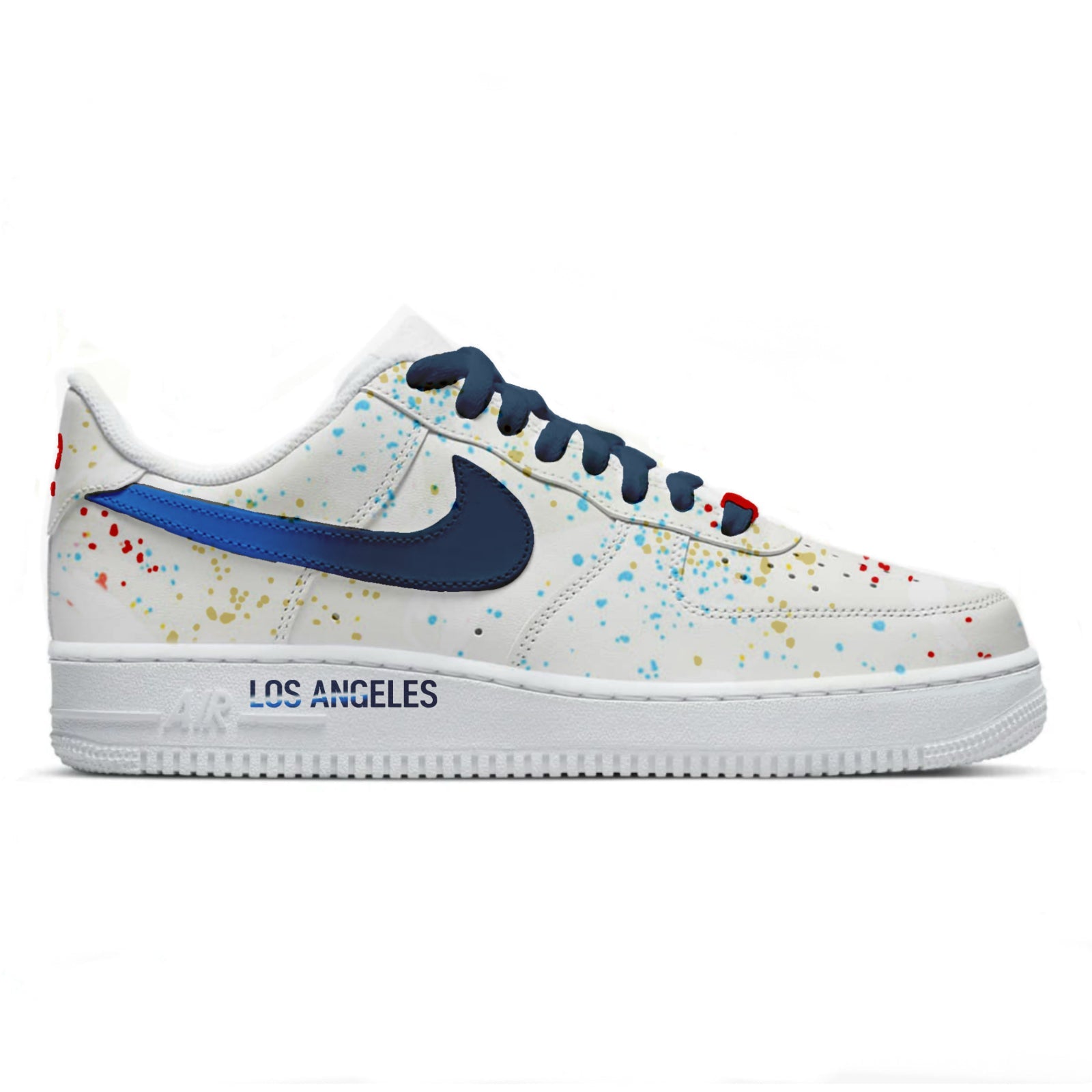 "Los Angeles" Nike Air Force 1 Low Shoes