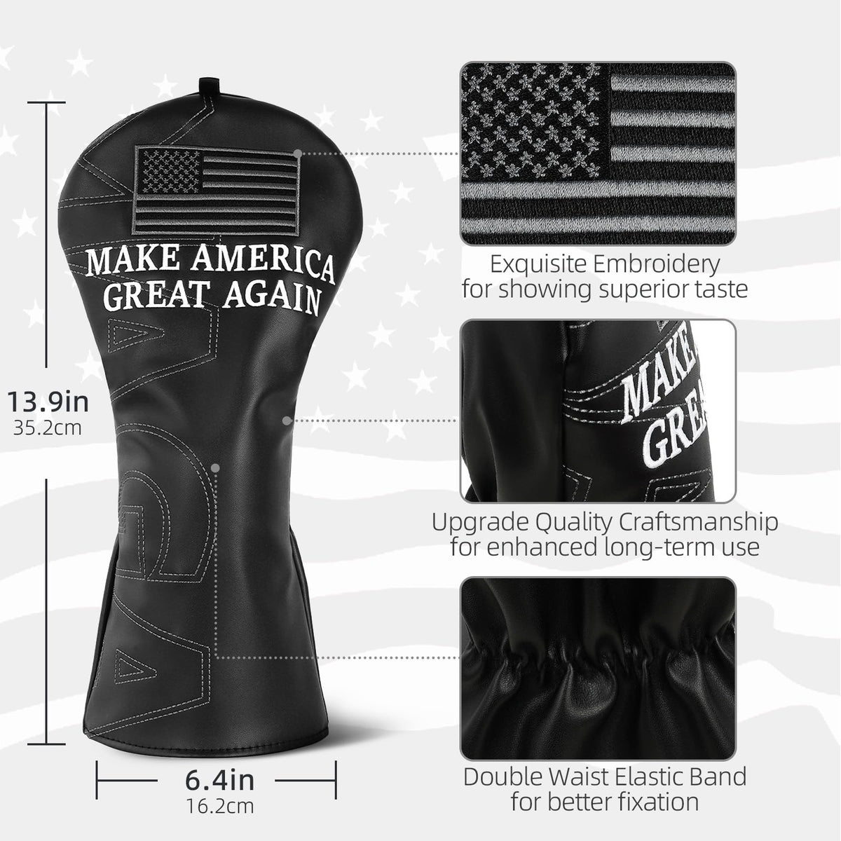 Make America Great Again Driver Headcover