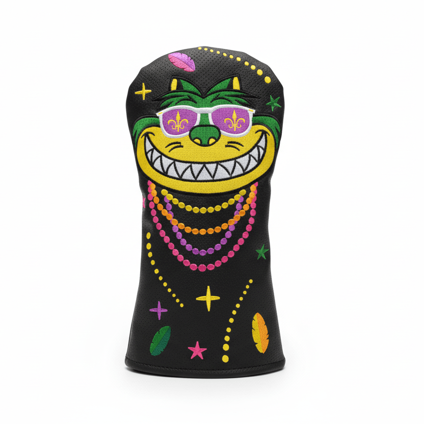 Mardi Gras Mischief Head Covers