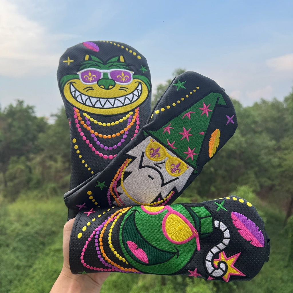 Mardi Gras Mischief Head Covers