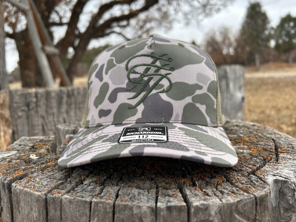 MARSH DUCK CAMO - EMBROIDERED