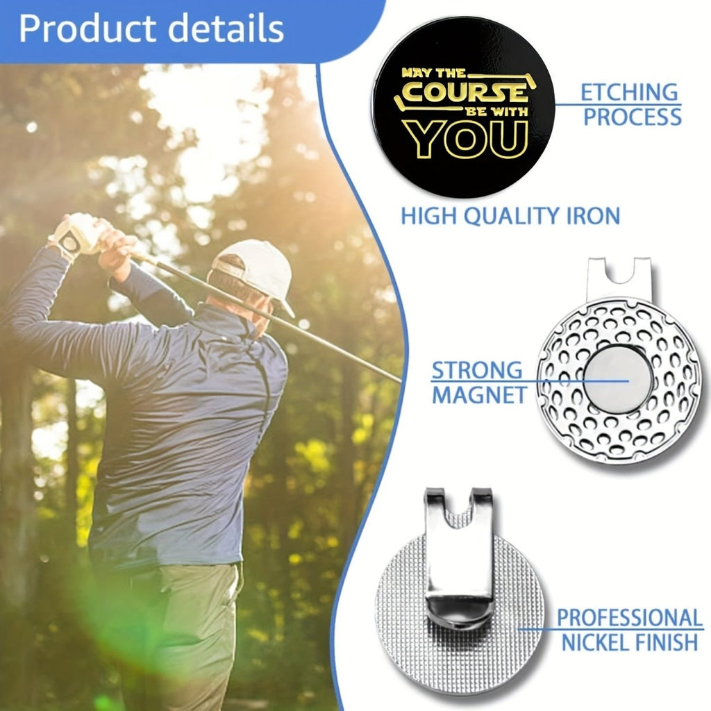 "May The Course Be With You" Golf Ball Marker