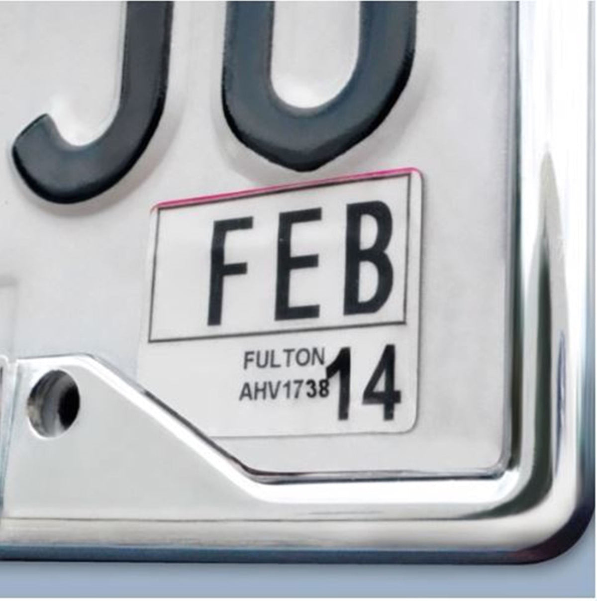Carolina Panthers Metal License Plate Frame Chrome Tag Cover, 12x6 Inch, Pre-Drilled Holes, Officially Licensed