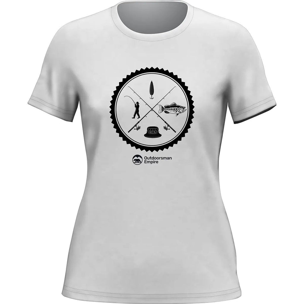 Fishing Vintage v2 T-Shirt for Women