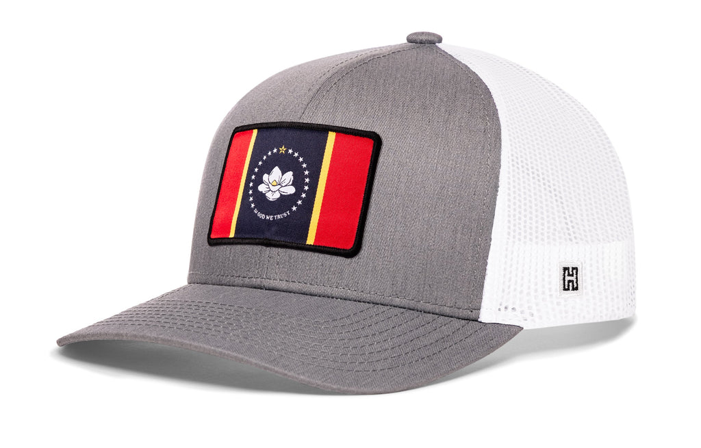 Mississippi Flag Trucker Hat  |  MS Snapback