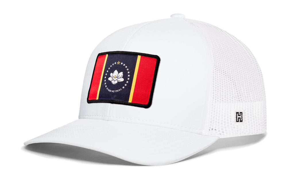 Mississippi Flag Trucker Hat  |  MS Snapback
