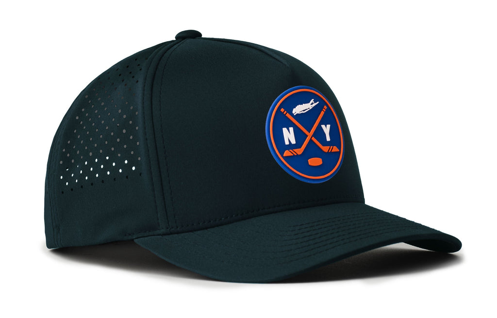 New York Hockey Performance 5-Panel Hat  |  Long Island NY X Flexfit Snapback