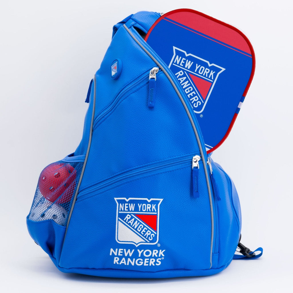 New York Rangers PU Leather Backpack