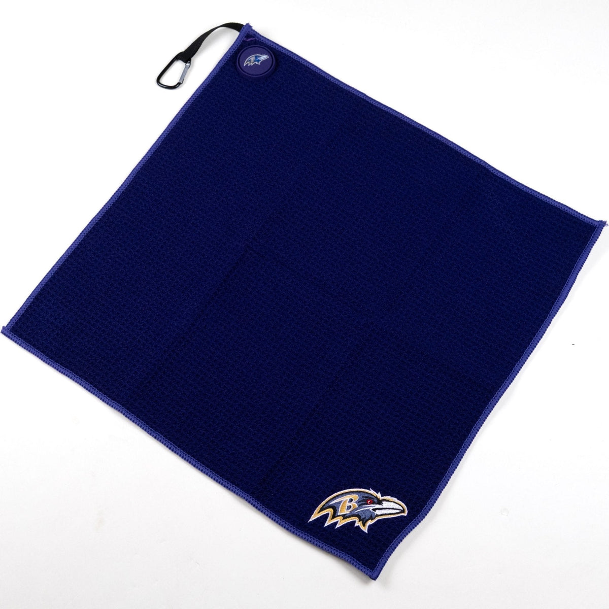 Baltimore Ravens NFL Magnetic Embroidered Golf Towel – 15" x 15"