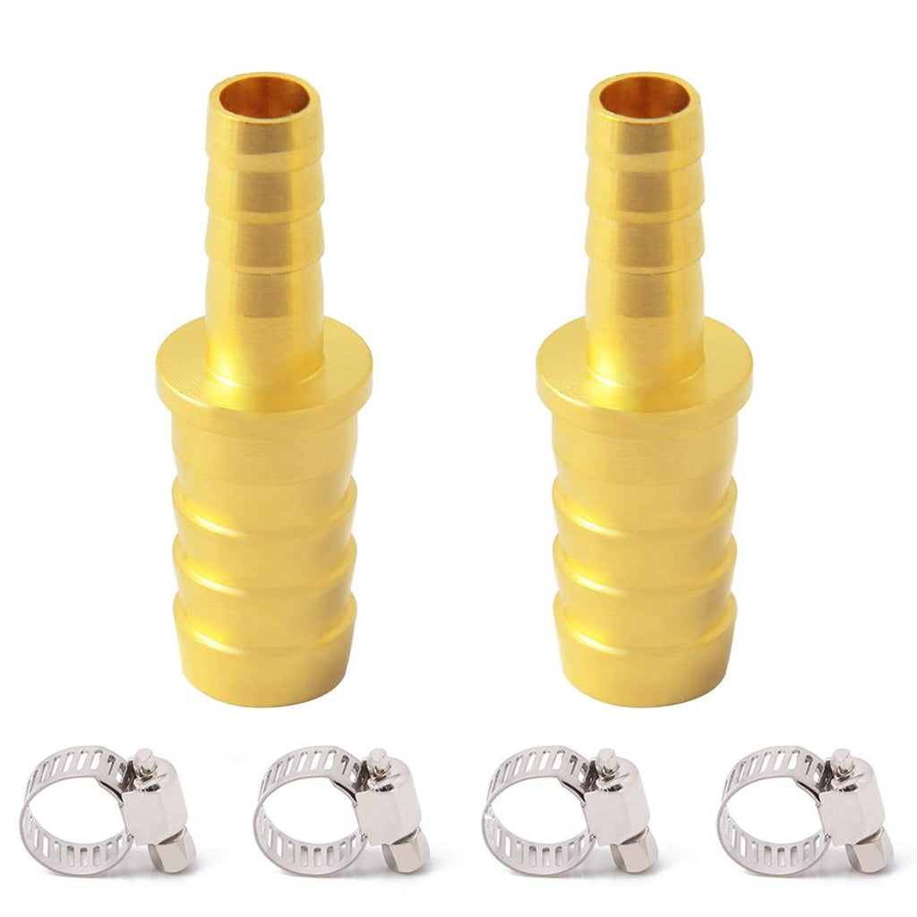 Novritsch ↔ ExFog Tubing Adapter – Stainless Steel Hose Barb Reducer (5/16” to 3/16”) – Pack of 2