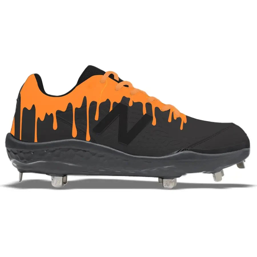"Orange Drip" New Balance 3000v5 Cleats
