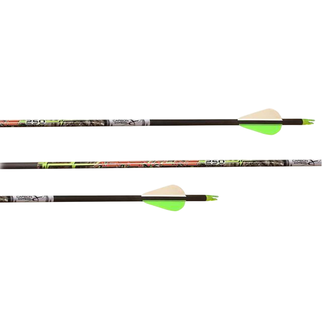 Carbon Express Adrenaline Fletched Carbon Hunting Arrows
