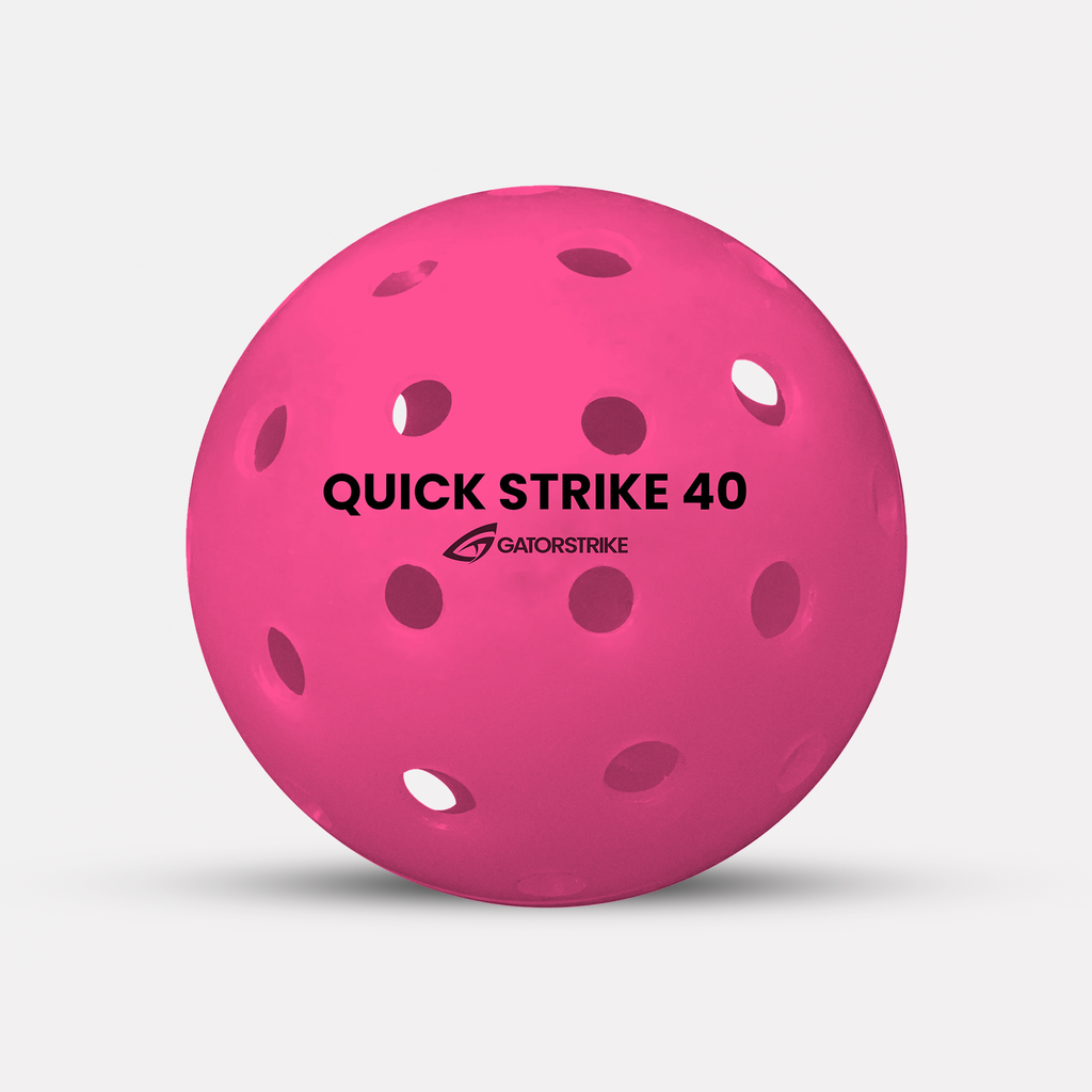 Quick Strike 40 Outdoor Pickleballs — Durable Long Lifetime Balls