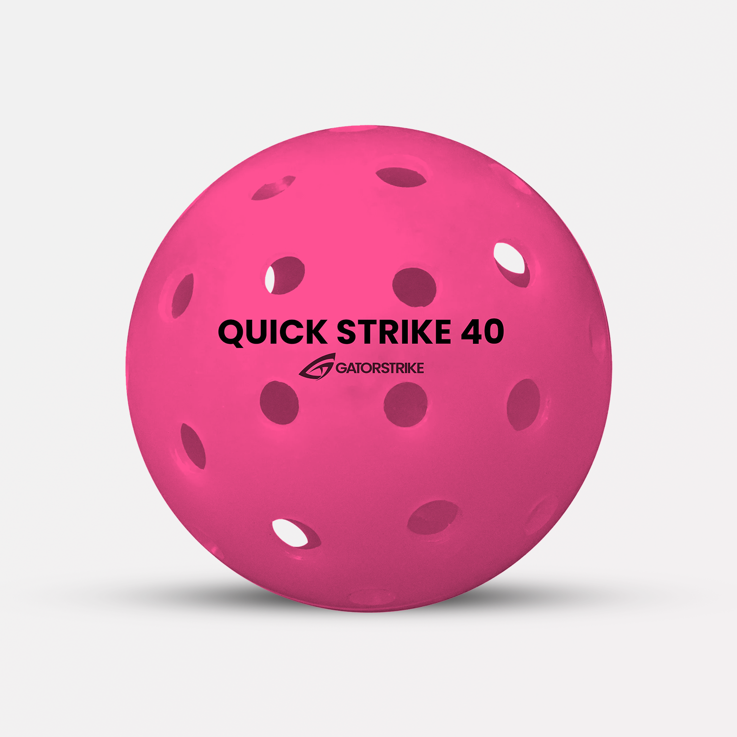 Quick Strike 40 Outdoor Pickleballs — Durable Long Lifetime Balls