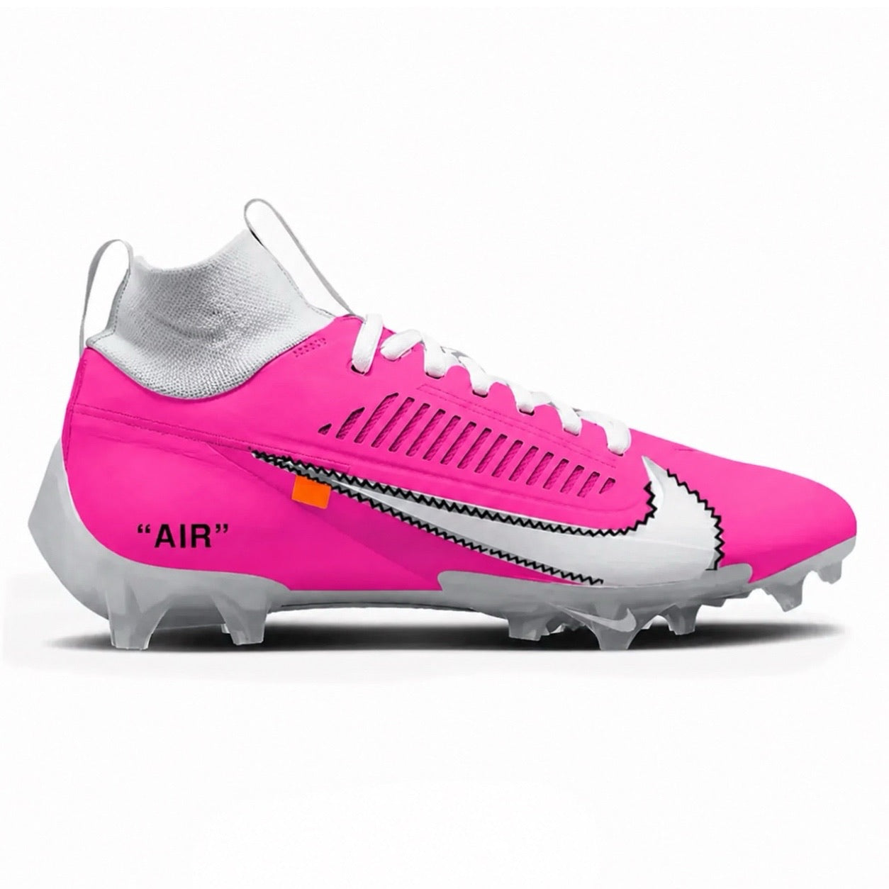 "Pink Force OW" Nike Vapor Edge Pro 360 2 Cleats